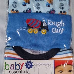 NWT, 3 pack, 3-6 months, onesies